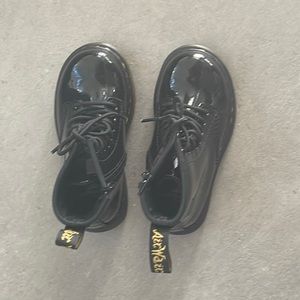 Dr. Martens Black Patent Leather Toddler Size 11
